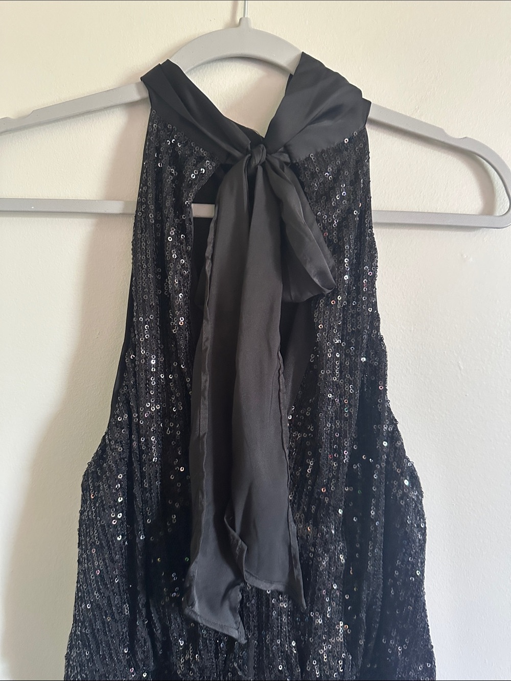 Mustard Seed Shimmering Charcoal Jumpsuit - Picture 10 of 11